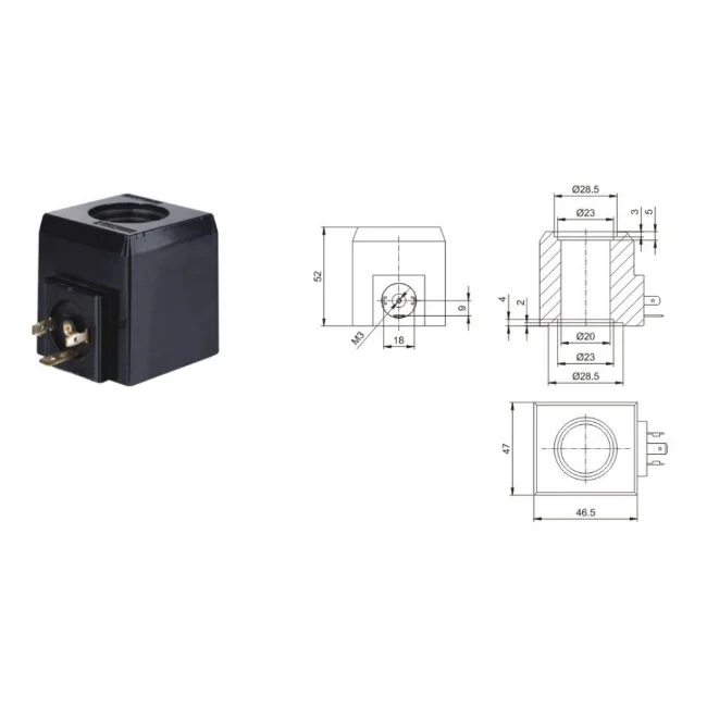 Hydraulic Solenoid Coil